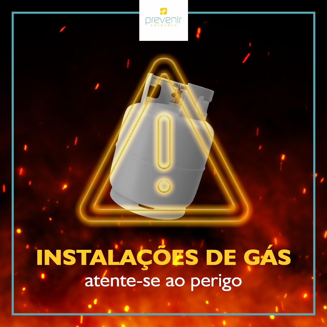 Instalações de gás | Atente-se ao perigo