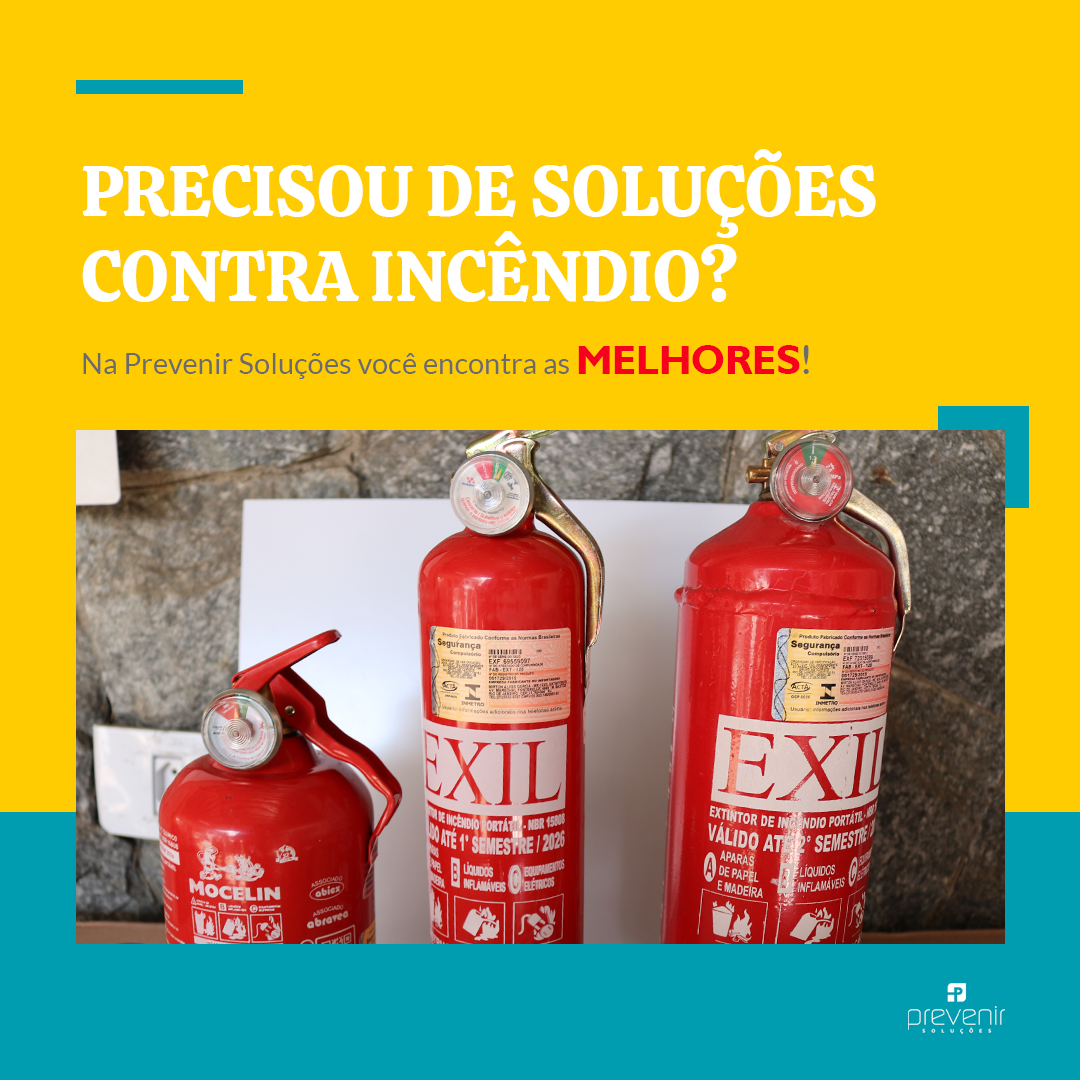 Precisou de soluções contra incêndio?  Na Prevenir Soluções você encontra as MELHORES!