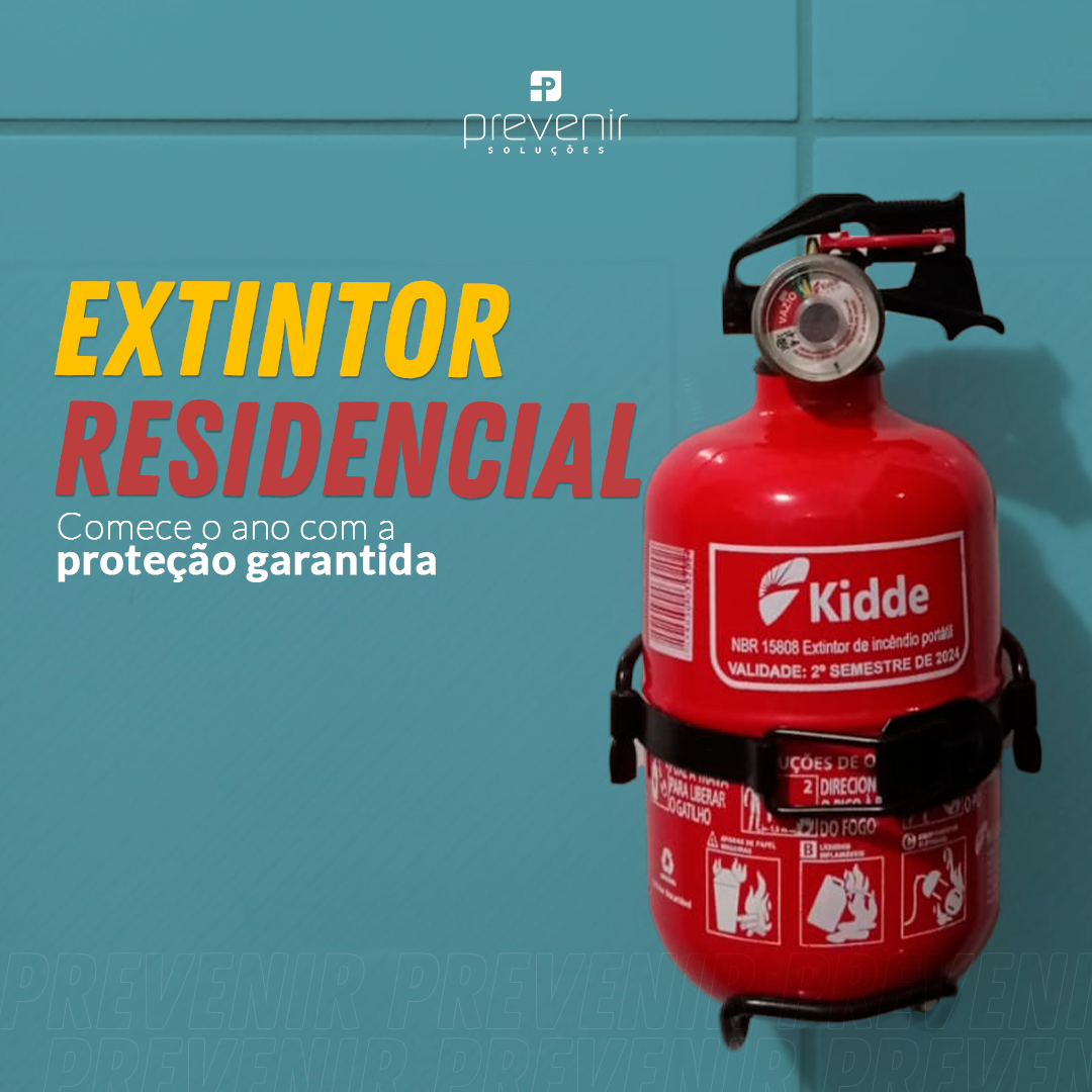 Extintor residencial