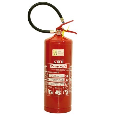 Extintor de Incêndio - ABC 08 KG (PORTÁTIL) 4-A:40-B:C