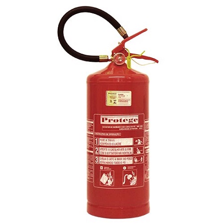 Extintor de Incêndio - BC 08 KG (PORTÁTIL) 40-B:C