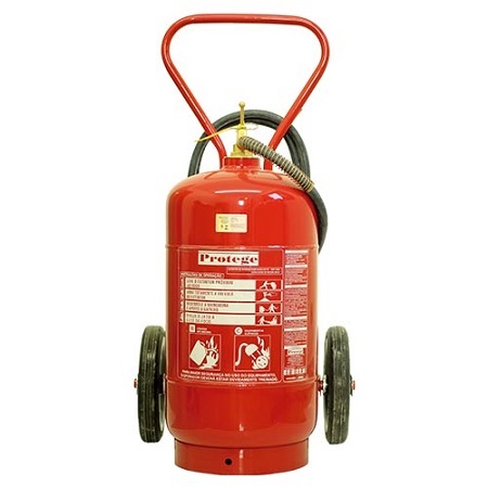 Extintor de IncÃªndio - BC 50 KG (SOBRE RODAS) 80-B:C