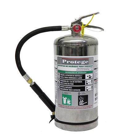 Extintor de Incêndio - CLASSE K 6 LT (PORTÁTIL)